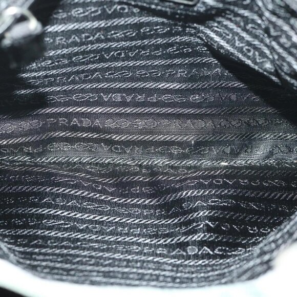 PRADA Shoulder Bag Nylon Khaki Auth 68087 - Picture 3 of 14